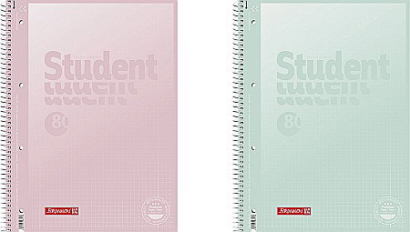 Caiete - CAIET A4 80F SPIRA SI PERFORATII PASTEL PATRATELE 6732896