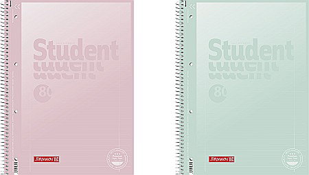 CAIET A4 80F SPIRA SI PERFORATII PASTEL LINII 6732796 [0]