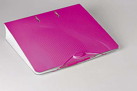 BR BIBLIORAFT A4 5CM PP WAVE COLOR CODE ROZ 2043526 [4]