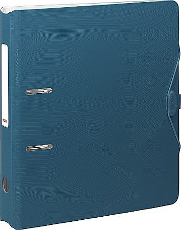 Bibliorafturi - BR BIBLIORAFT A4 5CM PP WAVE DENIM 2043539