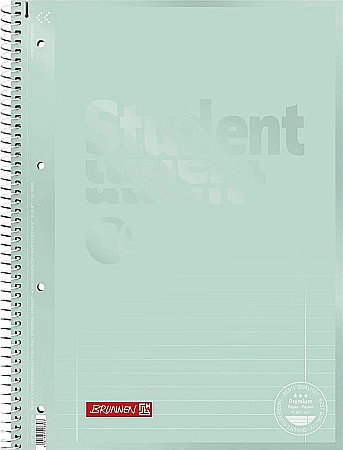 CAIET A4 80F SPIRA SI PERFORATII VERDE MENTA COLOR CODE LINII 67927154 [0]