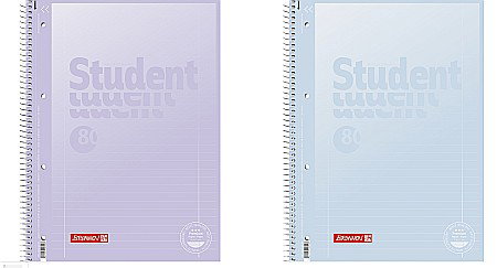 BR CAIET A4 80F SPIRA SI PERFORATII PASTEL II LINII 6732794 [0]
