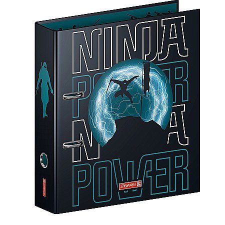 Bibliorafturi - BR BIBLIORAFT A4 7CM PP NINJA POWER 20429321