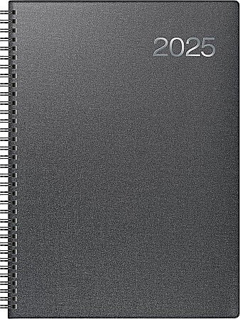 BR AGENDA DATATA SAPTAMANAL BRUNNEN A4 2025 SPIRA NEGRU METALIC 76365905 [0]