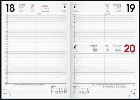 BR AGENDA DATATA ZILNIC BRUNNEN A5 2025 BALACRON CARAMEL 79561045 [1]
