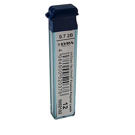 Mine creion mecanic - FIL MINA CREION LYRA ORLOW-TECHNO 0.7MM 2B 12/SET POLYMER 5002102