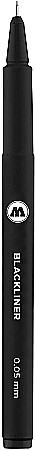 FINE ARTS&GRAPHICS - SCR Blackliner 0,05mm black Molotow MLW615
