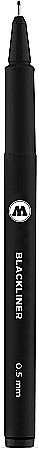 FINE ARTS&GRAPHICS - SCR Blackliner 0,5mm black Molotow MLW620