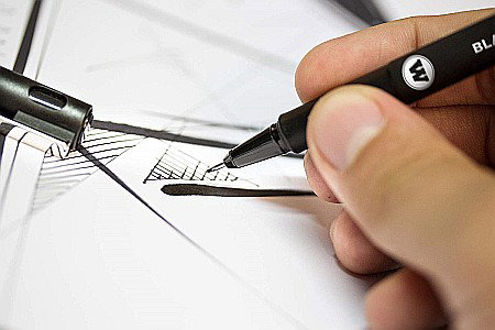 SCR Blackliner 0,5mm black Molotow MLW620 [1]