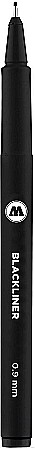 FINE ARTS&GRAPHICS - SCR Blackliner 0,9mm black Molotow MLW622