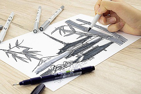 CON MARKER ACUARELA 2 CAPETE TOMBOW PRO ALCOOL light orange ABTP-025 [5]