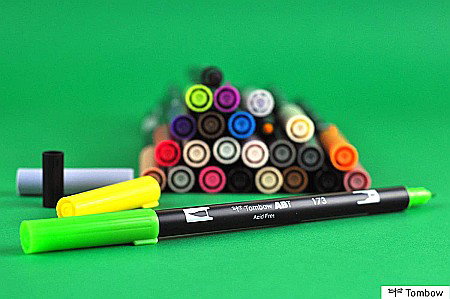 CON MARKER TIP ACUARELA 2 CAPETE TOMBOW WILLOW GREEN ABT-173 [5]