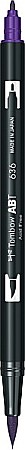 FINE ARTS&GRAPHICS - CON MARKER TIP ACUARELA 2 CAPETE TOMBOW IMPERIAL PURPLE ABT-636
