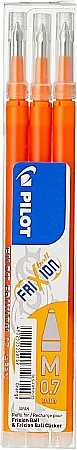 Pilot Frixion - DAC MINA ROLLER PILOT FRIXION 0.7 3/SET PORTOCALIU M