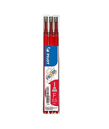 RECHIZITE SCOLARE IPB - DAC MINA ROLLER PILOT FRIXION 0.5 3/SET ROSU BLS-FRP5-S3 F