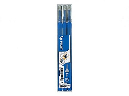 RECHIZITE SCOLARE IPB - DAC MINA ROLLER PILOT FRIXION 0.5 3/SET ALBASTRU BLS-FRP5L-S3
