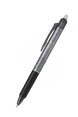 Pilot Frixion - DAC ROLLER PILOT FRIXION CLICKER 0.5 NEGRU