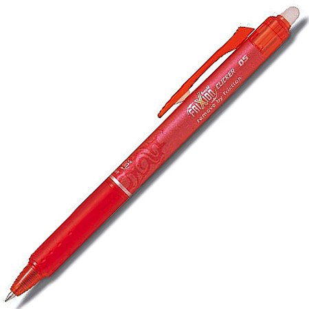 Pilot Frixion - DAC ROLLER PILOT FRIXION CLICKER 0.7 ROSU PBLRT-FR7R/074NFCRA