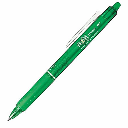 Pilot Frixion - DAC ROLLER PILOT FRIXION CLICKER 0.7 VERDE PBLRT-FR7G/074NFCVA