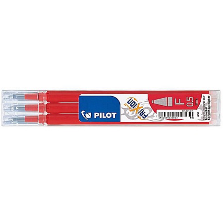 RECHIZITE SCOLARE IPB - DAC MINA ROLLER PILOT FRIXION 0.5 3/SET ROSU BLS-FR5R-S3