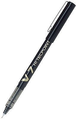 INSTRUMENTE DE SCRIS - DAC ROLLER PILOT HI-TECPOINT V7 0.7 NEGRU REINCARCABIL