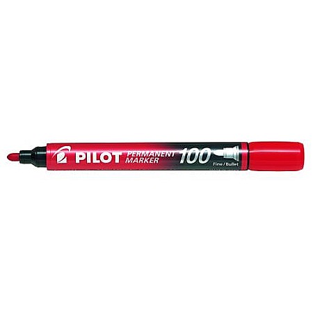 DAC MARKER PERMANENT PILOT VARF ROTUND ROSU PSCA-100-R [1]