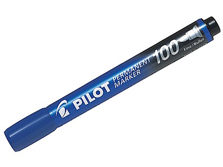 DAC MARKER PERMANENT PILOT VARF ROTUND ALBASTRU PSCA-100-L [0]