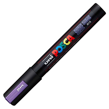 Markere universale Posca Uni - MARKER UNI POSCA UNIVERSAL 5M 1.8-2.5 MM M642/43930 MOV METALIZAT