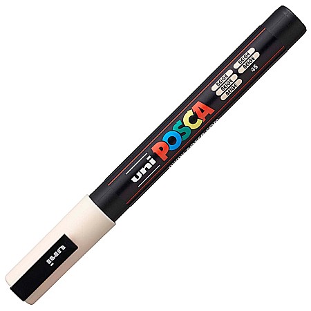 Markere Acrilice - MARKER UNI POSCA UNIVERSAL 3M 0.9-1.3 MM M630 BEJ