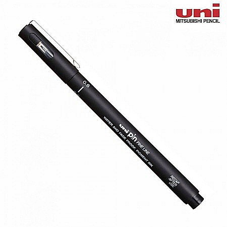 FINE ARTS&GRAPHICS - LEG LINER UNI PIN 0.6MM L134 NEGRU