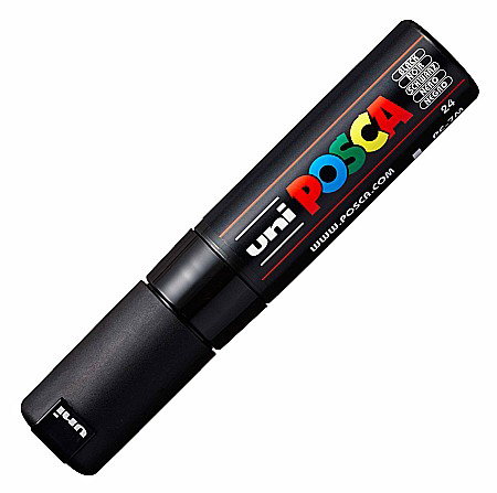 MARKER UNI POSCA UNIVERSAL 7M 4.5-5.5 MM M1096/41941 NEGRU [1]
