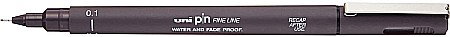 LEG LINER UNI PIN 0.1MM L365 GRI INCHIS [1]