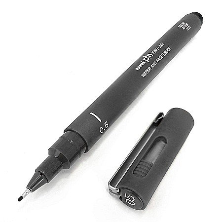 LEG LINER UNI PIN 0.5MM L366 GRI INCHIS [1]