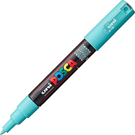 MARKER UNI POSCA UNIVERSAL 3M 0.9-1.3 MM M1434/36944 AQUA GREEN [1]