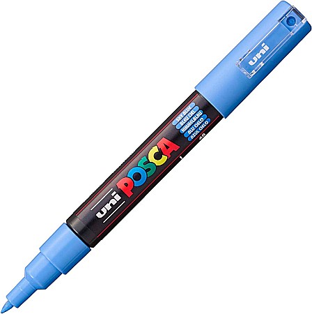 MARKER UNI POSCA UNIVERSAL 1M 0.7 MM M1450/43653 SKY BLUE [1]