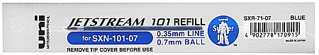 MINA PIX UNI SXR-71-07C ALBASTRU Uniball jetstream refill-SXN-101-07N [1]