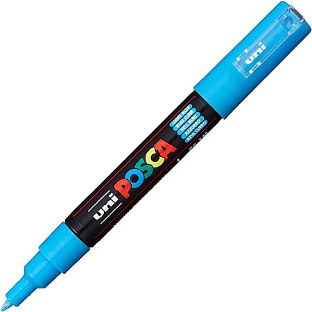 MARKER UNI POSCA UNIVERSAL 1M 0.7 MM M260/26495 ALBASTRU DESCHIS [1]