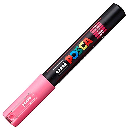 Markere universale Posca Uni - MARKER UNI POSCA UNIVERSAL 1M 0.7 MM M252/19788 ROZ