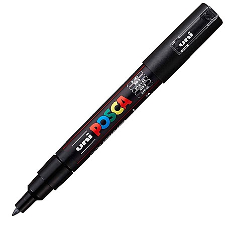 MARKER UNI POSCA UNIVERSAL 1M 0.7MM M218/19783 NEGRU [1]