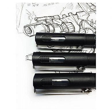 LEG LINER UNI PIN 0.05MM L62 NEGRU [2]