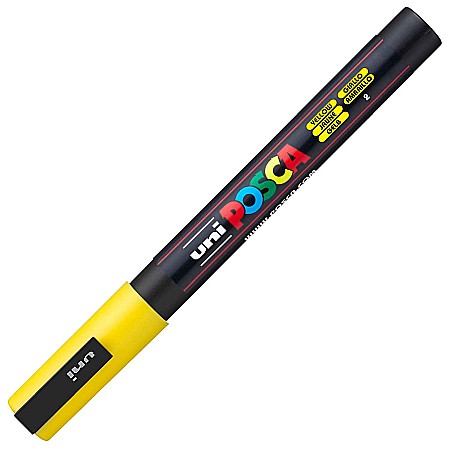Markere Acrilice - MARKER UNI POSCA UNIVERSAL 3M 0.9-1.3 MM M195/14152 GALBEN