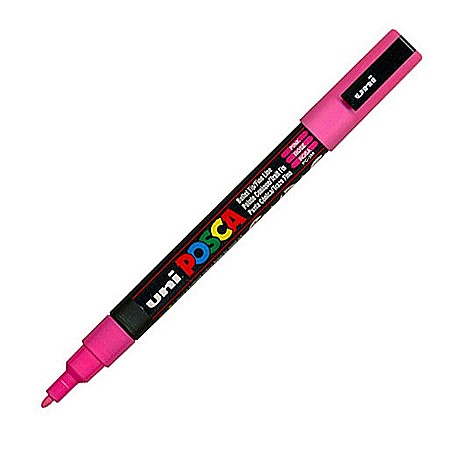 Markere Acrilice - MARKER UNI POSCA UNIVERSAL 3M 0.9-1.3 MM M446/14150 ROZ