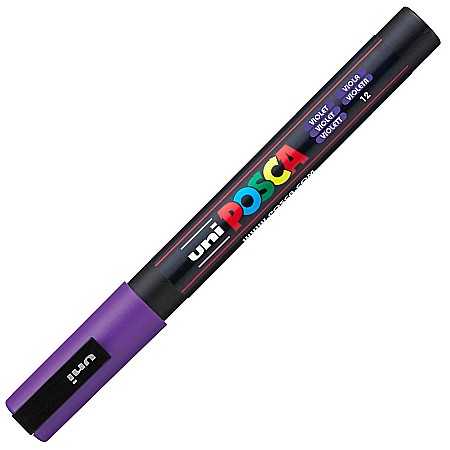 Markere Acrilice - MARKER UNI POSCA UNIVERSAL 3M 0.9-1.3 MM M293/14147 MOV