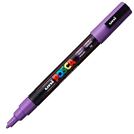 MARKER UNI POSCA UNIVERSAL 3M 0.9-1.3 MM M293/14147 MOV [1]