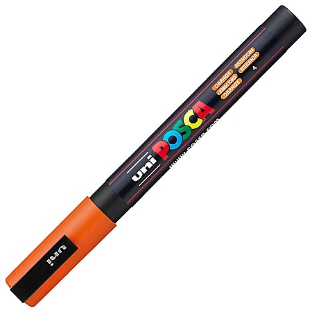 Markere Acrilice - MARKER UNI POSCA UNIVERSAL 3M 0.9-1.3 MM M833/14148 PORTOCALIU