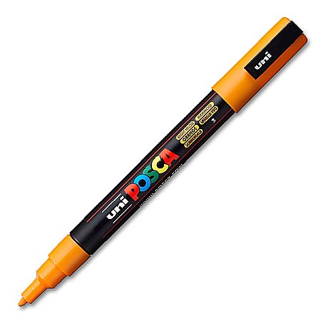 Markere Acrilice - MARKER UNI POSCA UNIVERSAL 3M 0.9-1.3 MM M860 GALBEN INTENS