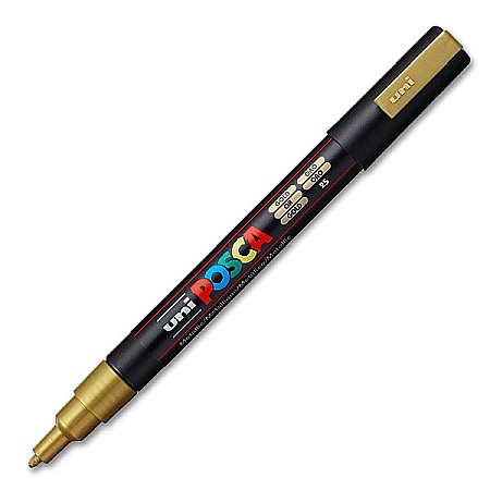 Markere Acrilice - MARKER UNI POSCA UNIVERSAL 3M 0.9-1.3 MM M298/14141 AURIU