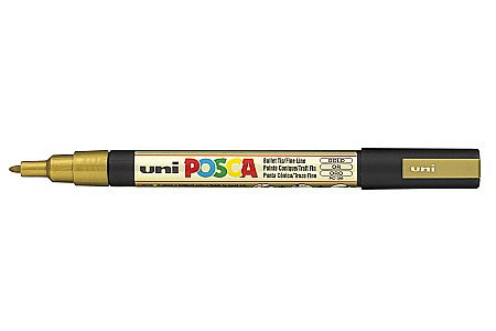 MARKER UNI POSCA UNIVERSAL 3M 0.9-1.3 MM M298/14141 AURIU [1]