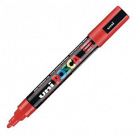 Markere Acrilice - MARKER UNI POSCA UNIVERSAL 5M 1.8-2.5 MM M175/14165 ROSU