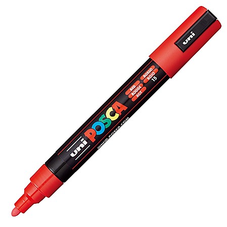 MARKER UNI POSCA UNIVERSAL 5M 1.8-2.5 MM M175/14165 ROSU [2]